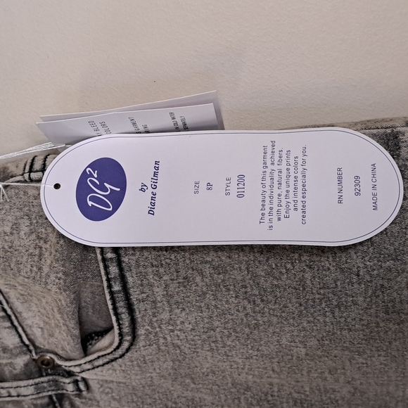 DG2 Acid Wash Straight Jeans 8P - Picture 4 of 8
